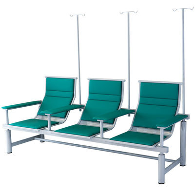 Muebles comerciales Sala de espera de acero inoxidable asientos para aeropuertos y hospitales