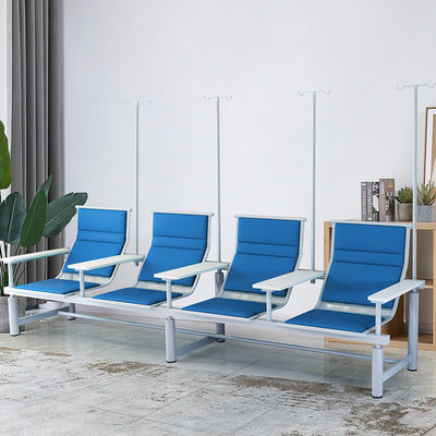 Muebles comerciales Sala de espera de acero inoxidable asientos para aeropuertos y hospitales