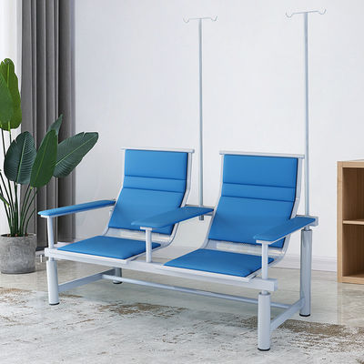 Muebles comerciales Sala de espera de acero inoxidable asientos para aeropuertos y hospitales
