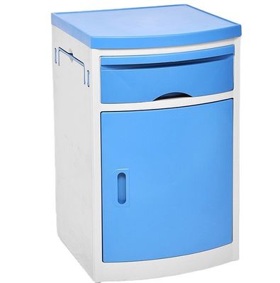 El gabinete de la cama del hospital de plástico espesado de ABS médico en color personalizado para general