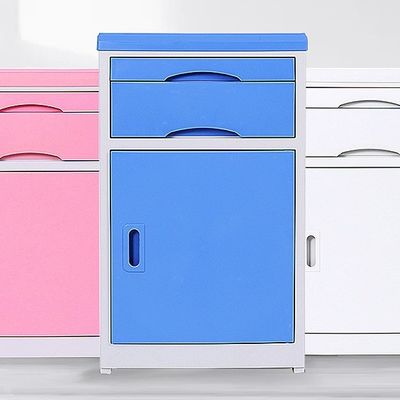 El gabinete de la cama del hospital de plástico espesado de ABS médico en color personalizado para general
