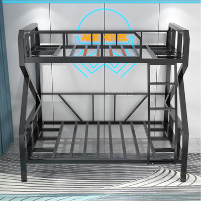Cama de acolchado de hierro de doble capa para juegos de Internet Cafetería Muebles comerciales y generales