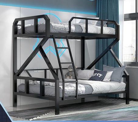 Cama de acolchado de hierro de doble capa para juegos de Internet Cafetería Muebles comerciales y generales
