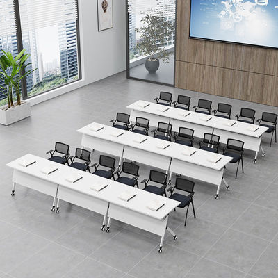 Muebles de oficina Conferencia de formación sobre el plegado móvil específico Mesa con ruedas sobre ruedas