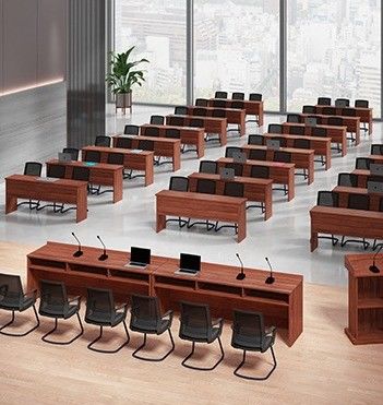 Término de pago T/T 30% depósito 70% saldo Modern Plate Simple Mesa de conferencias y Lectern
