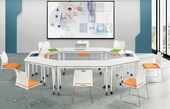 Embalaje de correos y muebles escolares Mejor mesa de conferencias y sillas para reuniones modernas