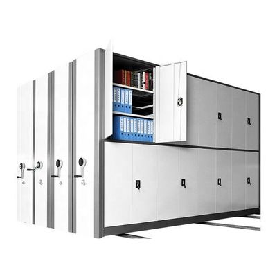 Armarios de archivos móviles ajustables Solución de almacenamiento versátil para datos financieros de oficina