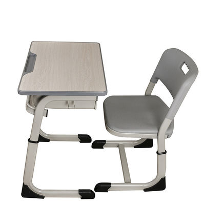 Muebles de dormitorio ajustable para estudiantes individuales Mesa y silla para materiales educativos