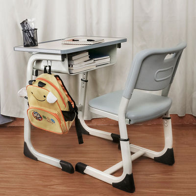 Muebles de dormitorio ajustable para estudiantes individuales Mesa y silla para materiales educativos