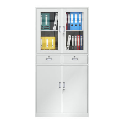 Cabinet de archivos de muebles de oficina modernos con almacenamiento y cerradura de acero de varios cajones