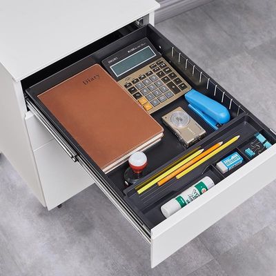 Muebles de oficina gabinete de metal simple con cajón extraíble y estructura móvil