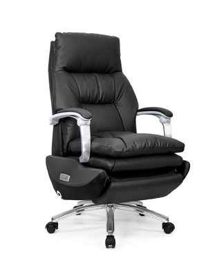 Confortable silla de jefe de diseño moderno con carga inalámbrica USB y masaje eléctrico