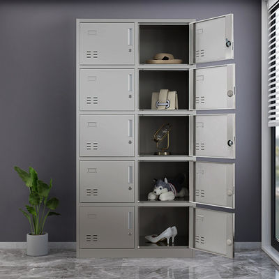 Muebles de oficina gabinete de almacenamiento de múltiples niveles extensible con cerradura en espacios públicos grandes