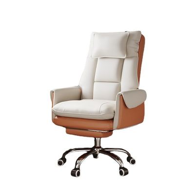 Otros diseño de cubierta de tejido de tipo metálico elevador giratorio reclinable silla de PC de ocio para oficina en el hogar