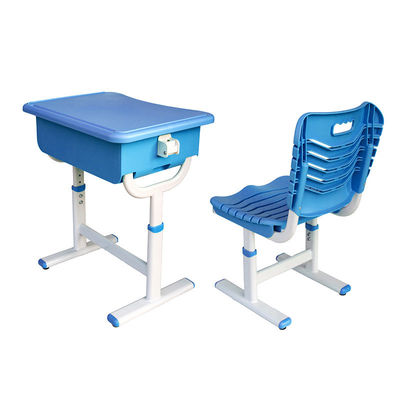 Niños/Niños Conjunto de escritorio y silla de plástico para estudios escolares ISO9001 ISO14001 Certificado