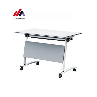 Salón de conferencias plegable Mesa de trabajo con mesa de mesa con tablero de melamina MDF/MFC E1