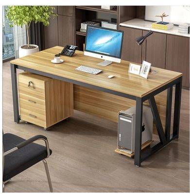 Mesa de estudio de madera sólida Mesa lateral Morden Estación de trabajo de oficina