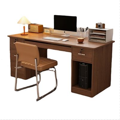 Estación de trabajo de escritorio presidencial Escritorio de computadora moderna para la oficina del hogar Metal