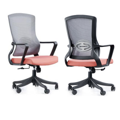 Silla de oficina reclinada de aluminio ergonómica personalizada con reposapiés para estilo contemporáneo