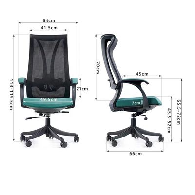 Diseño único BIFMA Standard de oficina silla de malla giratoria para escritorio de computadora