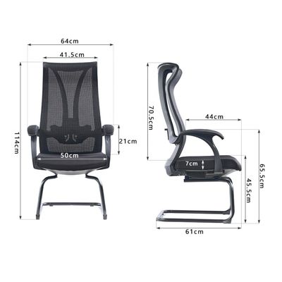 Diseño único BIFMA Standard de oficina silla de malla giratoria para escritorio de computadora