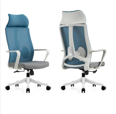 Silla de oficina de tela moderna Big Boss con soporte lumbar ajustable y base metálica