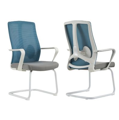 Silla de oficina de tela moderna Big Boss con soporte lumbar ajustable y base metálica
