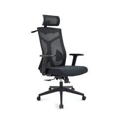 Diseño contemporáneo silla de oficina con respaldo alto Muebles silla de PC para espacio de oficina
