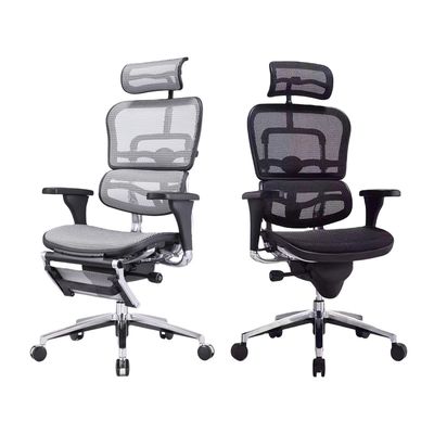 Silla de oficina de juegos de carreras con función ajustable y soporte lumbar