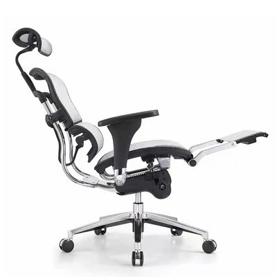 Silla de oficina de juegos de carreras con función ajustable y soporte lumbar