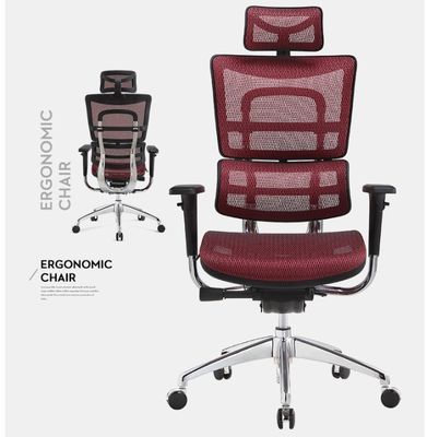 Embalaje de correos Silla de oficina moderna con piernas de madera maciza apoyabrazos y soporte lumbar