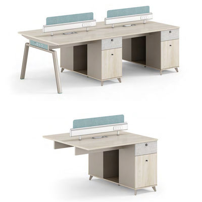 Muebles de oficina modulares con estación de trabajo de separación y oficina de trabajo comercial