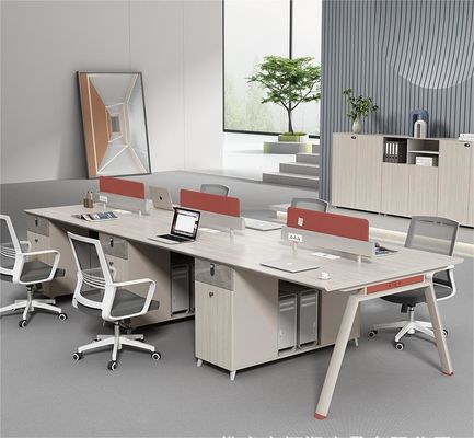 Muebles de oficina modulares con estación de trabajo de separación y oficina de trabajo comercial