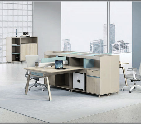 Muebles de oficina modulares con estación de trabajo de separación y oficina de trabajo comercial