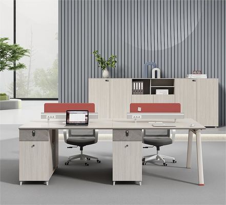 Muebles de oficina modulares con estación de trabajo de separación y oficina de trabajo comercial