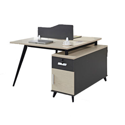 Panel de material principal/vidrio/tejido/acero Escritorio Estación de trabajo Escritorio para muebles personalizados