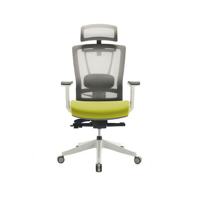 Modernas sillas giratorias de oficina ejecutivas azules y negras para estación de trabajo ergonómica