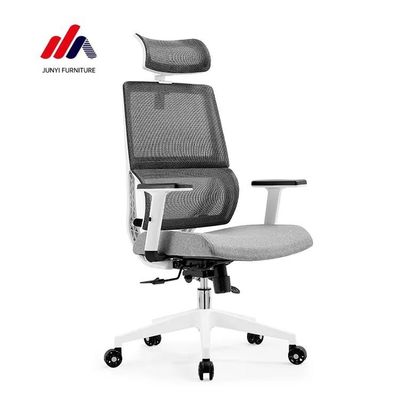 Silla de oficina ejecutiva de marco de metal confortable de malla ergonomía silla de PC para largas horas