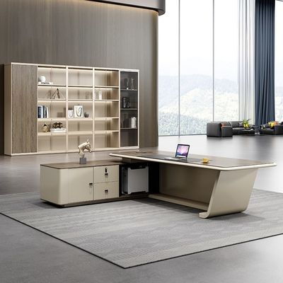 Colores personalizados De madera moderna Escritorio de computadora con cajón personalizable