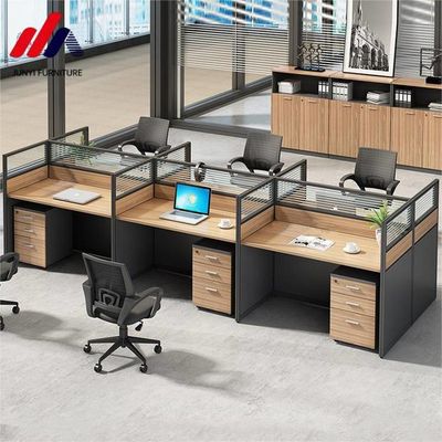 Cubicle Estación de trabajo Muebles de oficina Divisiones de escritorio y escritorio de coworking MFC