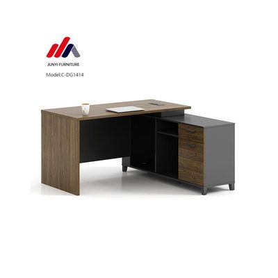 Escritorio ejecutivo de madera extensible Muebles de oficina personalizados para presidente y personal