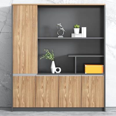 Muebles de oficina Armario de archivos de madera sólida con material de madera MFC Estilo y funcionalidad