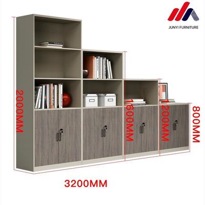 Muebles de oficina de estilo moderno Almacenamiento de archivos con librería de pantalla en colores personalizados