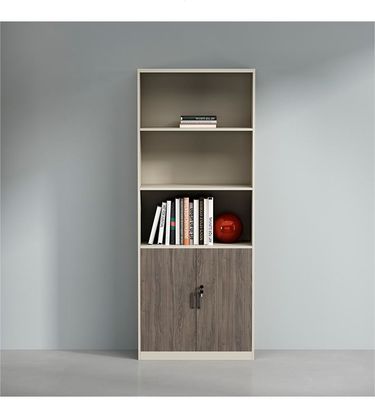 2PCS Armario de archivos OEM E1 Material de melamina Armario de archivos ejecutivos para el hogar y la oficina